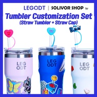 [LEGODT] Straw Tumbler Custom Set (Straw Tumbler 700ml + Straw Cap) / Ceramic tumbler