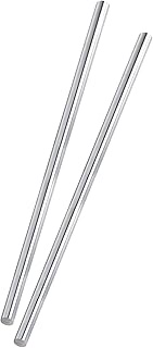 XiKe 2PCS 4mm x 330mm Case Hardened Chrome Plated Linear Motion Rods Shaft Guide Rail for 3D Printer