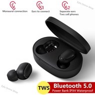 Bluetooth Headsets for Redmi Airdots Wireless Earbuds 5.0 TWS Earphones Noise Cancelling Mic for Xiaomi