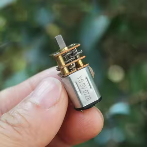 54-90RPM Low RPM N20 Miniature DC Metal Gear Motor 3V 3.7V 5V High Torque 4WD Car Electric Screwdriv