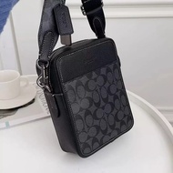 Original genuine CCC 009 men's crossbody bag SULLIVAN shoulder bag men's classic logo cowhide crossb