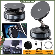 For MagSafe 15W Wireless Charger Magnetic Car Phone Holder Car Mount Charger