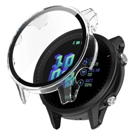 Integrated Tempered Glass Protective Case for Garmin Smart Sport Watch Venu 2/2S Forerunner 255/265 