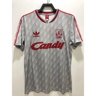 ┇✥✁ Vintage Jersey 89-91 Liverpool Away Football Jersey