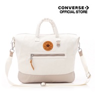 CONVERSE กระเป๋า BAG คอนเวิร์ส PREMIUM CONVERTIBLE CORDUROY TOTE BAG COLLECTION UNISEX CREAM (10025811-A01) 1625811AH3CMXX