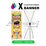 Print X BANNER 60X160 (Albatross + Laminating)