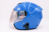 หมวกกันน็อค Index Monza สีน้ำเงิน ไซส์Lใหญ่พิเศษ เทียบเท่า หมวกไซส์XL กันน็อก หมวกนิรภัย หมวกรถจักรยานยนต์ หมวกรถมอเตอร์ไซค์ helmet ZenHelmet Shop