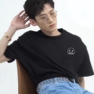 COD Bai Jingting goodbai Same Style Short-Sleeved T-Shirt Joint Men Women Street Wear 2024 New Style