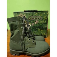 Gibsons boots suede green