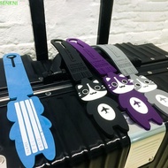 SENKNI Airplane Suitcase Tag, Cat Letter Travel Luggage Tag, Funny Baggage Name Tags Suitcase ID Add
