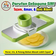 5 in 1 Multipurpose Grater and Slicer | Premium Multifunctional Kitchen Tool for Vegetable and Fruit