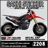 2208 Decal Sticker Motor CRF 150 L/ Fullbody Custom Editable