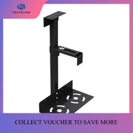 TECHCHIP-Universal PC Case Holder Adjustable Host Box Stand Versatile Under Desk or Wall Side Mount