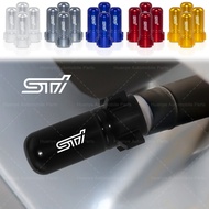 4pcs Aluminum Car Tire Air Cap Laser Emblem Car Valve Screw-on Cap for Subaru XV Legacy Forester Imp