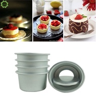 Qipin 2/4/6 Inch Kitchen Tools Mini Baking Cake Mold Dessert Removable Bottom Pastry Mould