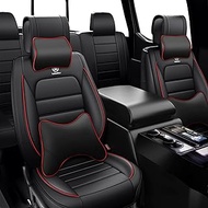 ILMO Leather Seat Cover for Jeep Wrangler JK JL 4 Door 2007-2026 Unlimited X Rubicon 392 Sahara Will