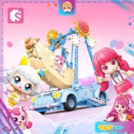 Sembo Block 616207 Amusement Park Series Rocking Boat Car Deco Bricks Toy Boy Girl Gift Decoration