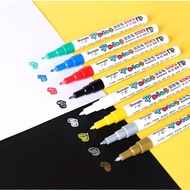 8 Colors Premium DIY Painting Album Pen Blackpaper Point Paint Markers(GN:151)