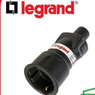 LEGRAND 16A IP44 Waterproof Rubber Plug + Counter