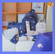 🐻Hello Kitty X 幾米《月亮忘記了》聯名系列 Sanrio 三麗鷗 公仔 背包 背囊 側背包 側咩袋 包 散子包 票卡零錢包 零錢包 兩用手提包 月亮忘記了🤍台灣代購