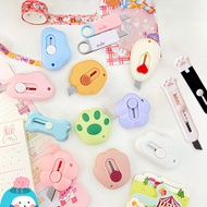 Cute Knife Mini Cutter Paper Cutter Parcel Cutter Art Knife Stationary School Supplies