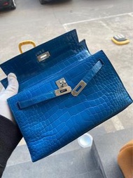Hermes Mini kelly 1 代鱷魚皮