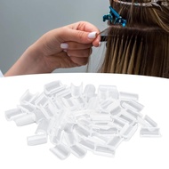 100pcs U Tip Hair Extension Granule Salon Resin Transparent Wig Extension Thermal Bonding Granule, T