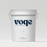 Voqe สีน้ำอะครีลิคแท้ 100% เฉดสีไข่มุก 9 ลิตร สีทาบ้าน ทาอาคารพรีเมี่ยม เกรด15 ปี เนื้อสีเยอะ