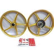 [ RCB SP522 ] ORIGINAL RCB Racing Boy  SP522 sport rim ** 1.40/1.60 X17 & 1.60/1.85x17 ** SRL115 FI 