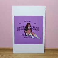 'worst sleepover ever' PRINTS agatha all along Agatha Harkness marvel MCU ouija fan art illistration