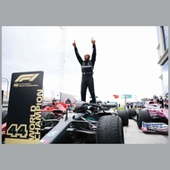 Hamilton F1 Racing Driver Poster Bedroom Dorm Wall Self-Adhesive Sticker Waterproof Paintings Wallpa