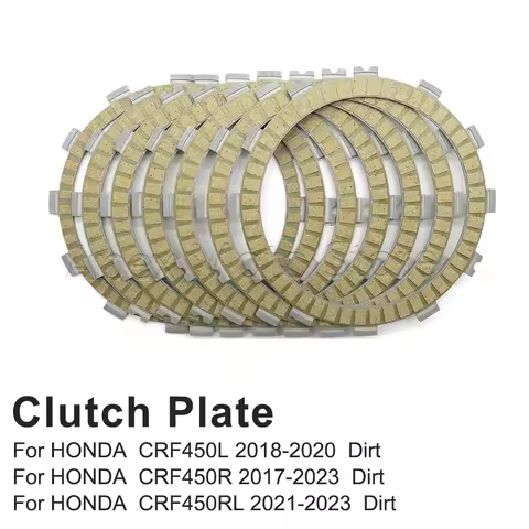 Motorcycle Accessories Clutch Plate Friction Disc Kit For HONDA CRF450 CRF450L CRF450R CRF450RL CRF4