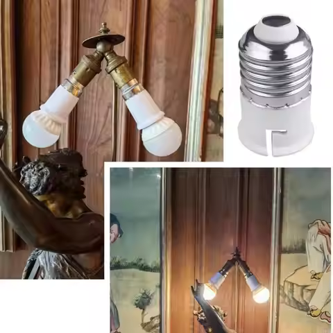 Bulb Holder E27 to B22 Adapter Converter Light Bulb Base Socket Adapter Easy Use