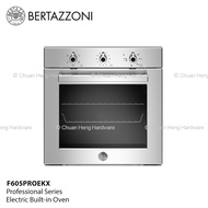 Bertazzoni F605PROEKX Professional Series 60cm Stainless Steel Finishing 5 Functions Electric Built-