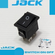 MESIN Scaler Mini Power Switch On Off Highspeed Sewing Machine JACK F3, F4, F5, F6, A2, A2s
