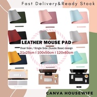 【Mouse Pad】High Quality Classic Mouse Pad Desk Pad with Dual Side / Single Side (Suede Base) design