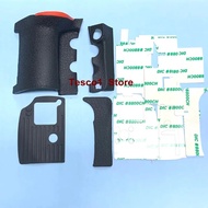 【NEW 4PCS New Body Cover Front Grip Botom Side Thumb Rubber Set Rubber With Tape For Nikon D810 D810