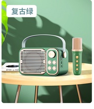 ลำโพงไร้สายและบลูทูธ ลำโพงพร้อมไมค์ ไมค์ลำโพงพกพา Bluetooth Speaker ไมโครโฟนคู่ ลำโพงพร้อมไมค์คาราโอ