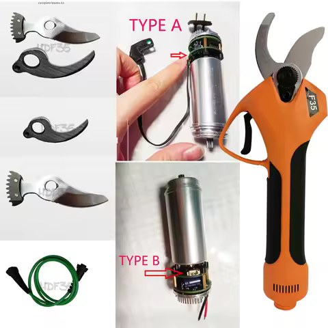 F35 Hiseed HDF35 Spare Parts Link Blade Cable, Pruner Body