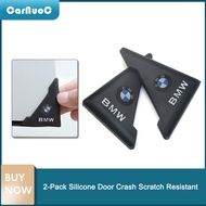 【Ready Stock】2PCS Car Door Corner Cover Bumper Protector Anti-Scratch Sticker For BMW E30 E34 E36 E4