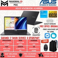 Laptop Asus Vivobook 14 A1400EA Intel Core I3 1115G4 Ram 8GB 512GB SSD