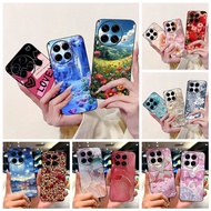 Casing For Tecno Camon 30 4G CL6 CL6k / Camon 30 5G CL7 / Camon 30 Pro CL8 Phone Case Fashion Flower