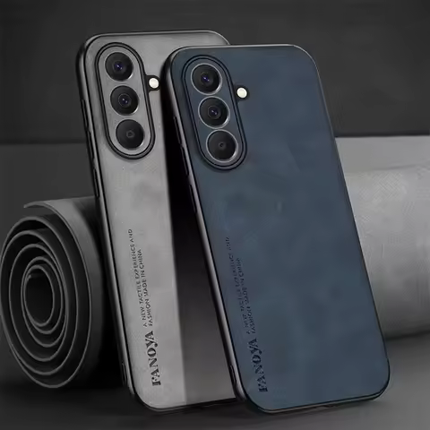 Matte Lambskin Leather Cover for Samsung A57 5G Case TPU Soft Frame Protective Shell on Galaxy A37 A