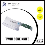 San Seng GMI 11" Kitchen Twin Bone Knife stainless steel Chinese chef cleaver chopper