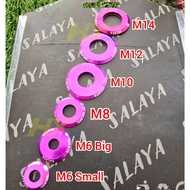 ORIGINAL SALAYA 🇻🇳 WASHER SALAYA 4 COLOUR ALLOY ORIGINAL M6 M8 M10 M12 M14 SCREW SKRU COVERSET CASIN