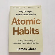 Atomic Habits by James Clear (preloved)