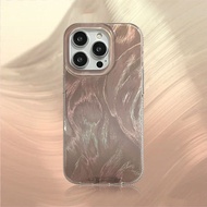 Clarity Swirl Hologram Case - Hardcase/ Casing Compatible For Iphone 7 8 7+ 8+ X XS Xr 11 12 13 14 P