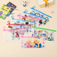 WEIBO Pencil case /pouch Cartoon character Transparent waterproof file zip lock giveaways