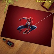 Cartoon Spiderman Rug Anime Floor Mat Door Mat Bathroom Mat Non-Slip Mat Home Living Room Carpet