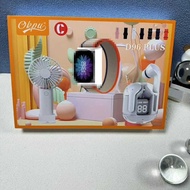 D96PLUS Smart Watch 7 in 1 Set Bluetooth Call Sports Smart Watch Bluetooth Headset Handheld Fan